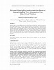 Research paper thumbnail of Dynamic-Radius Species-Conserving Genetic Algorithm for the Financial Forecasting of Dow Jones Index Stocks