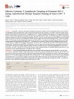 Research paper thumbnail of Effective Cytotoxic T Lymphocyte Targeting of Persistent HIV-1 during Antiretroviral Therapy Requires Priming of Naive CD8 <sup>+</sup> T Cells