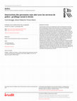 Research paper thumbnail of Interactions des personnes sans abri avec les services de police : profilage social et droits