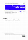 Research paper thumbnail of 'Legal sources from the Venetian East'. Review of N. Karapidakis, Διατάξεις Λειτουργίας του Συμβουλίου ... της Κέρκυρας, 1422–1797 / Libro d’ordini del Consiglio ... di Corfù, 1422–1797 (2021)