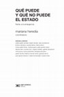 Research paper thumbnail of QUÉ PUEDE Y QUÉ NO PUEDE EL ESTADO