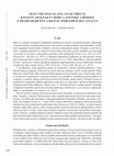 Research paper thumbnail of Not all gold glitters. La Tène and Roman period metal artefacts
from Prague-Bubeneč and Dejvice from a viewpoint of XRF analyses