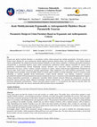 Research paper thumbnail of Kent Mobilyalarında Ergonomik ve Antropometrik Ölçütlere Dayalı Parametrik Tasarım