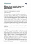 Research paper thumbnail of Reporting on Long-Term Value Creation—The Example of Public Canadian Energy and Mining Companies