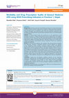 Research paper thumbnail of Morbidity profile and prescription audits using WHO core prescribing indicator in government hospitals of Province 1, Nepal