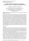 Research paper thumbnail of Behavior of Carbon and Nitrogen after Low Temperature Thermochemical Treatment on Austenitic and Duplex Stainless Steel