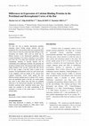 Research paper thumbnail of Differences in expression of calcium binding proteins in the perirhinal and retrosplenial cortex of the rat