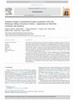 Research paper thumbnail of Temporal changes in geochemical-isotopic systematics of the late Pleistocene Akkaya travertines (Turkey) – Implications for fluid flow circulation and seismicity