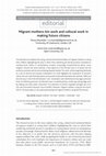 Research paper thumbnail of Migrant mothers: kin work and cultural work in making future citizens