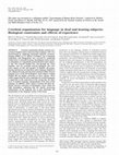 Research paper thumbnail of Cerebral organization for language in deaf and hearing subjects: Biological constraints and effects of experience