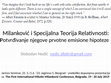 Research paper thumbnail of Milanković i Specijalna Teorija Releativnosti