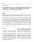 Research paper thumbnail of Comparison of Salinity and Drought Stress Effects on Some Morphological and Physiological Parameters in Onion (Allium Cepa L.) During Early Growth Phase