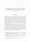 Research paper thumbnail of Potts 2023. A contribution to the location of the Late Antique settlements known as Rēw-Ardašīr or Rēšahr. Sasanian Studies/Sasanidische Studien 2: 199-228.