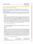 Research paper thumbnail of Uso de ultrasonido pulmonar para predecir mortalidad intrahospitalaria en pacientes con infección por COVID-19