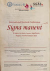 Research paper thumbnail of Locandina e programma Signa Manent Napoli