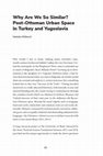 Research paper thumbnail of Why Are We So Similar? Post-Ottoman Urban Space in Turkey and Yugoslavia