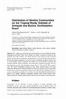 Research paper thumbnail of Distribution of Benthic Communities on the Tropical Rocky Subtidal of Armacao dos Buzios, Southeastern Brazil