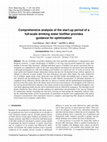 Research paper thumbnail of Comprehensive analysis of the start-up period of a full-scale drinking water biofilter provides guidance for optimization