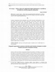 Research paper thumbnail of Arapça – Türkçe Ardıl Çeviri Eğitiminde Bellek Etkinleştirme ve Sürdürme Stratejilerine Yönelik Pragmatik Yaklaşımlar