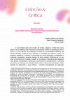 Research paper thumbnail of Irrupção e reação (raça, gênero, sexualidade e classe na teoria literária brasileira contemporânea)