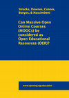 Research paper thumbnail of Can Massive Open Online Courses (MOOCs) be considered as Open Educational Resources (OER)