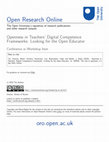 Research paper thumbnail of Openness in Teachers’ Digital Competence Frameworks: Looking for the Open Educator