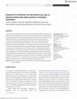 Research paper thumbnail of Resistance of Escherichia coli and Enterococcus spp. to selected antimicrobial agents present in municipal wastewater