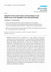 Research paper thumbnail of Article Regional Conservation Status of Scleractinian Coral Biodiversity in the Republic of the Marshall Islands