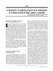 Research paper thumbnail of The financing and price regulation of drugs in the Spanish National Health System: changes and continuity