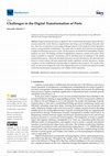 Research paper thumbnail of Challenges in the Digital Transformation of Ports