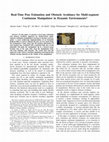 Research paper thumbnail of Real-time pose estimation and obstacle avoidance for multi-segment continuum manipulator in dynamic environments