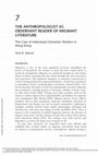 Research paper thumbnail of The anthropologist as observant reader of migrant literature: The case of Indonesian domestic workers in Hong Kong