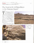 Research paper thumbnail of The Wadi el Hudi Expedition to the Eastern Desert: News from the 2023 season