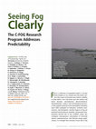 Research paper thumbnail of Seeing Fog Clearly: The C-FOG Research Program Addresses Predictability