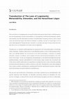 Research paper thumbnail of Transduction of The Laws of Logomachy: Metastability, Simondon, and the Heraclitean Lógos