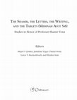 Research paper thumbnail of The Shamir, the Letters, the Writing,  and the Tablets (Mishnah Avot 5:6). Studies in Honor of Professor Shamir Yona