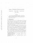 Research paper thumbnail of Kings in multipartite hypertournaments