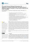 Research paper thumbnail of Association between Bullying Victimization and Aggression in Lebanese Adolescents: The Indirect Effect of Repetitive Negative Thinking—A Path Analysis Approach and Scales Validation