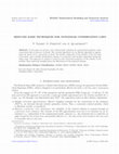 Research paper thumbnail of Reduced basis techniques for nonlinear conservation laws