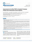 Research paper thumbnail of Improvement of Life After PVCR in Complete Paraplegic Patients with Posttraumatic Severe Kyphosis