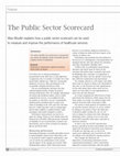 Research paper thumbnail of Public Sector Scorecard