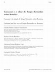 Research paper thumbnail of Caracaraí y la mirada de Sergio Bernardes sobre Roraima