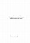 Research paper thumbnail of Le Clonage du Mammouth est-il un Humanisme ?  Quand la Préhistoire documente le présent.