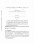 Research paper thumbnail of Galerkin-like method for integro-differential inclusions with application to state-dependent sweeping processes