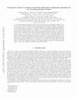 Research paper thumbnail of Comparative study of variations in quantum approximate optimization algorithms for the Traveling Salesman Problem