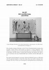 Research paper thumbnail of III. 47 Art and Entropy Joel White