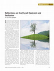 Research paper thumbnail of Reflections on the Use of Restraint and Seclusion: A 10-Year Update