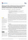 Research paper thumbnail of Analyzing the Effect of Weak External Transcranial Magnetic Stimulation on the Primary Dominant Frequencies of Alzheimer Patients Brain by Using MEG Recordings