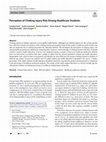 Research paper thumbnail of Perception of Choking Injury Risk Among Healthcare Students