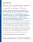 Research paper thumbnail of Is there long-term value of pathology scoring in immunoglobulin A nephropathy? A validation study of the Oxford Classification for IgA Nephropathy (VALIGA) update